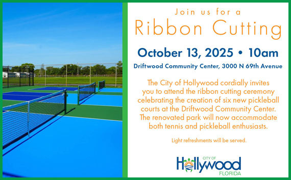 Ribbon Cutting: 6 New Pickleball Courts